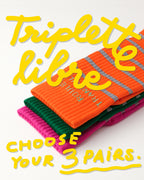 TRIPLETTE LIBRE - CHOOSE YOUR 3 PAIRS